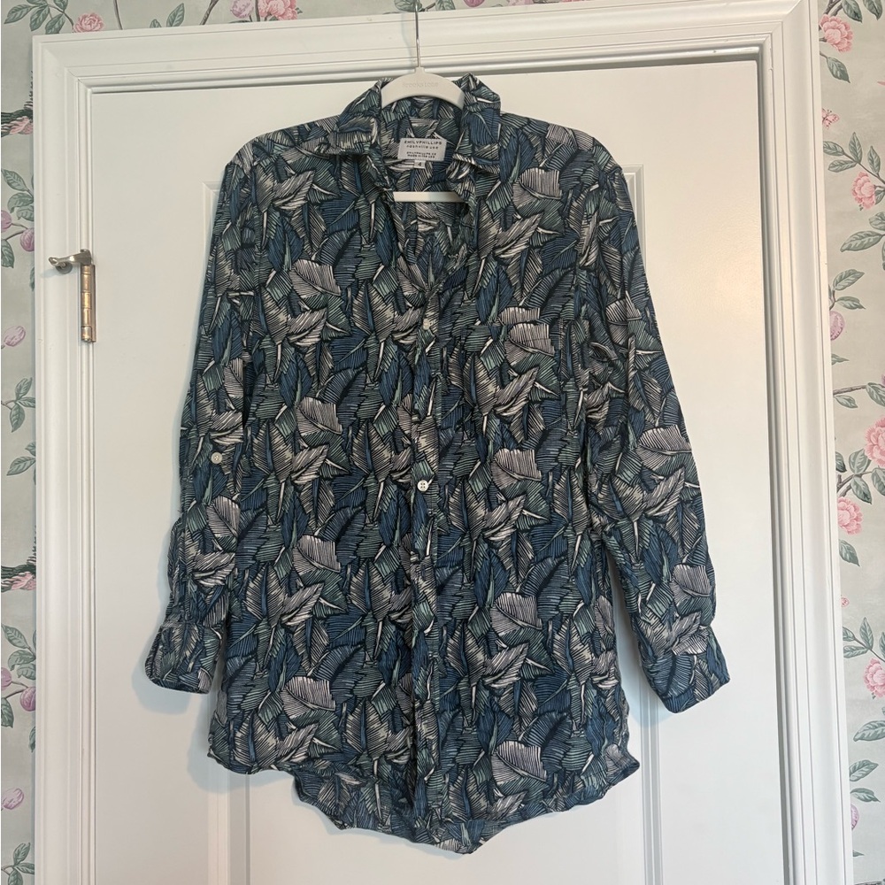 EUC Emily Phillips Linen Girlfriend Dress Size 4